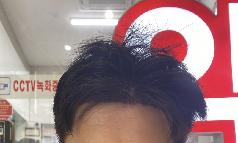 大背头可以吧？