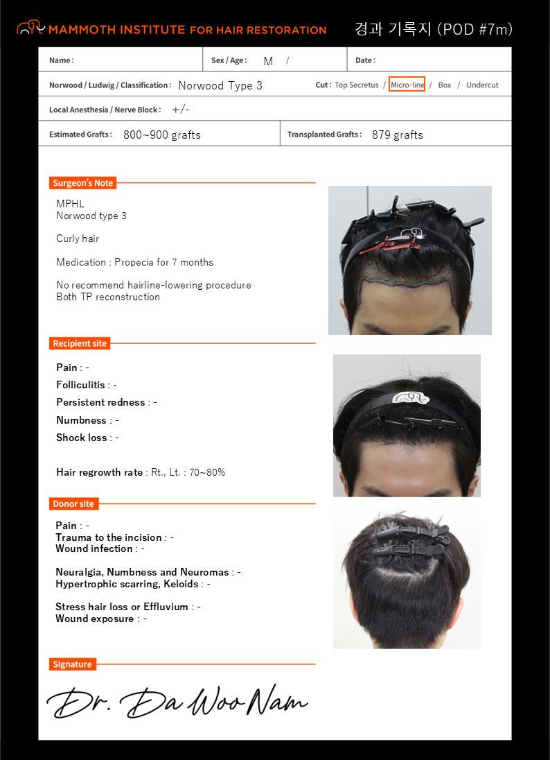 압구정 맘모스 7개월 경과 후기 - 남다우 원장님