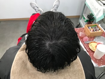 2023년도 1월 두피 시술 후 젖은모발