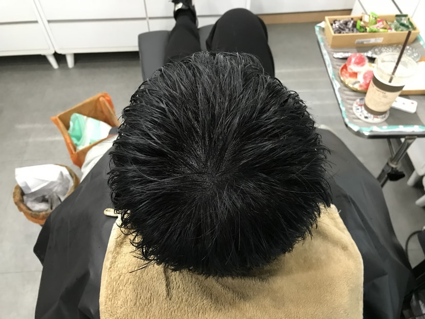 2차 리터치 후