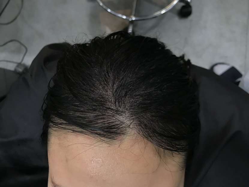 문신후 젖은 머리