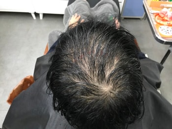문신전 젖은머리