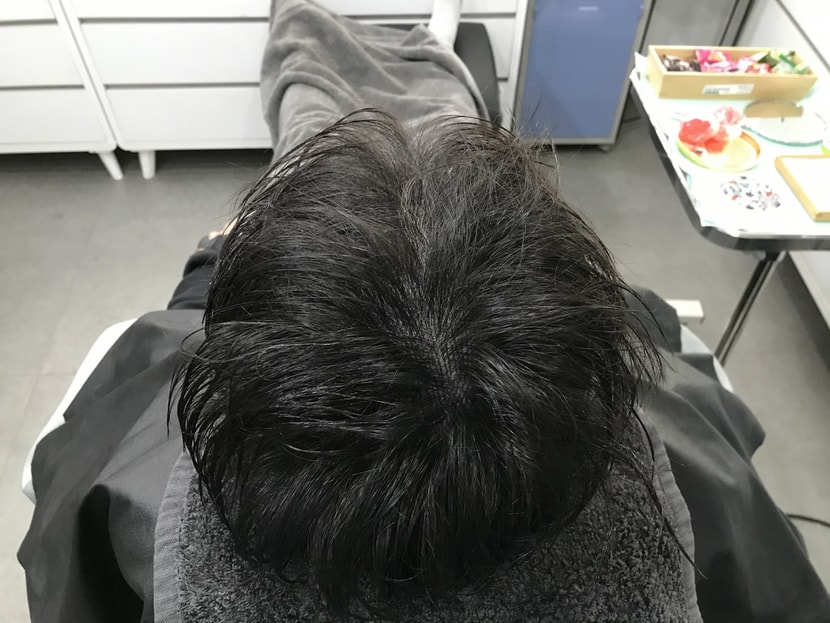 2차 직후 젖은머리