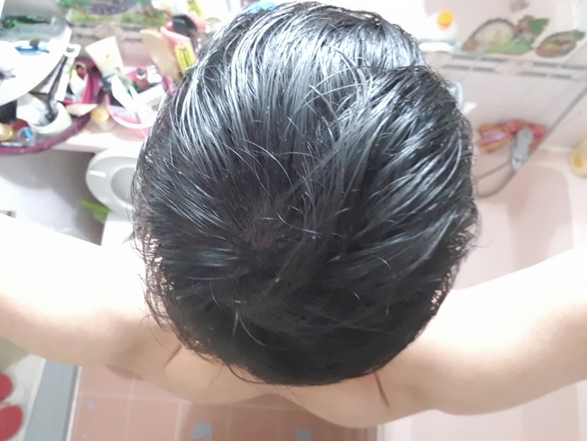 3일차 샴푸후