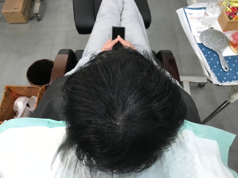 리터치 후