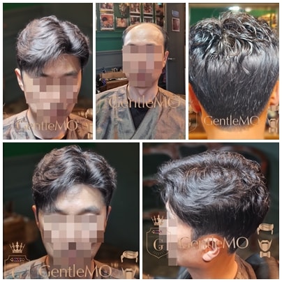 GentleMO # 가름마펌 헤어스타일 클립식제품