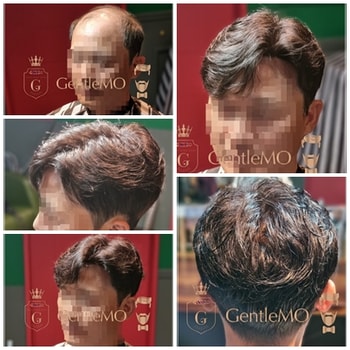 GentleMO # 자연스러운 드라이펌 / 벨크로제품착용