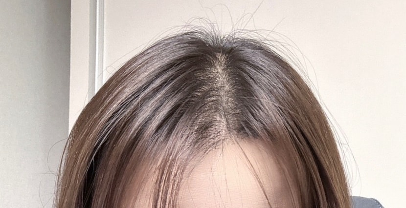 받기전 머리