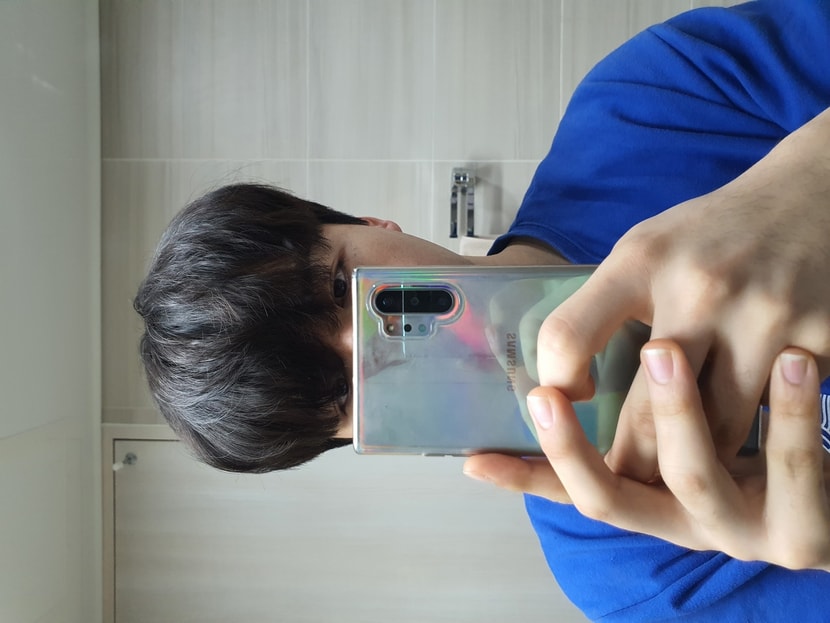그냥 내렸을때요