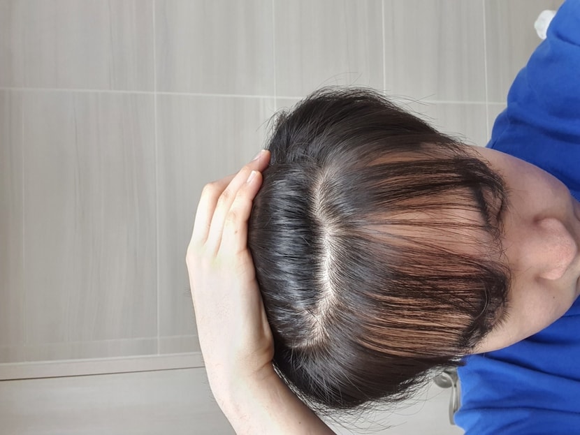 앞쪽 안에 들었을때요