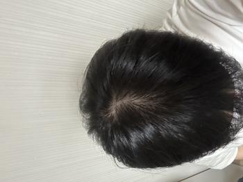 앞머리 내렸을때