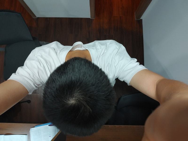 각도에 따라 정수리 원래 이렇게 많이 차이가 나나요..?