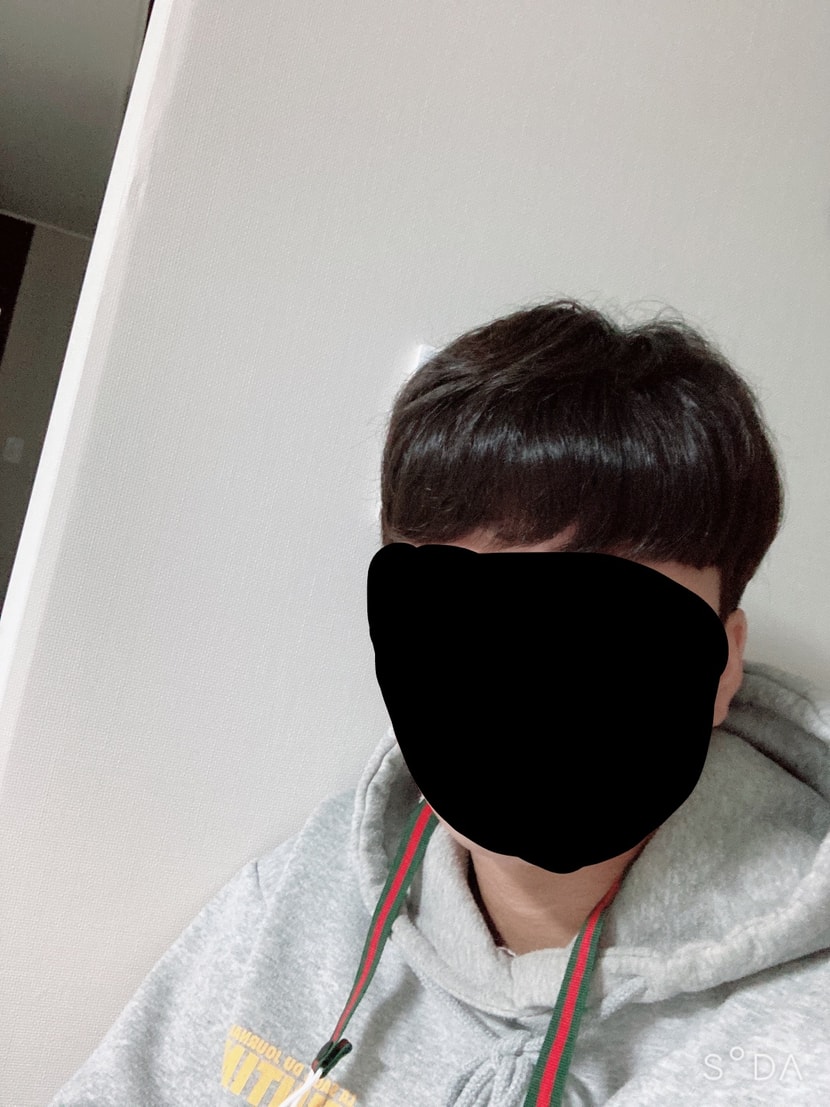 작년 이맘쯤 머리