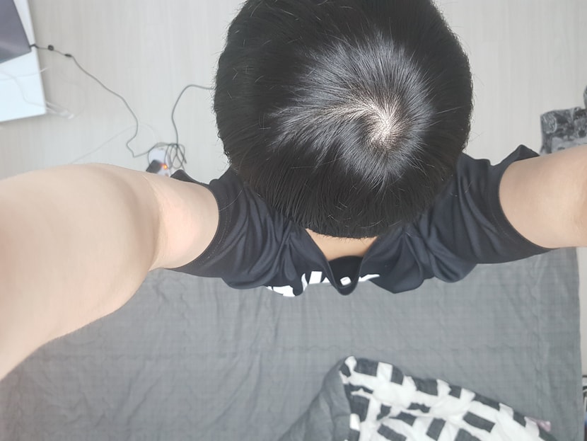 2주 전쯤 위에서 찍은 사진