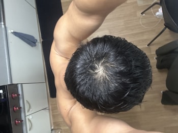 말리기 전 