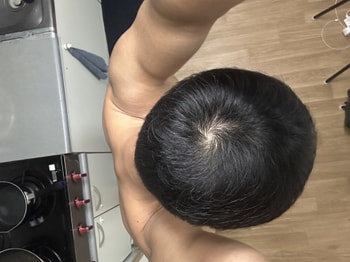 머리 말린 후 