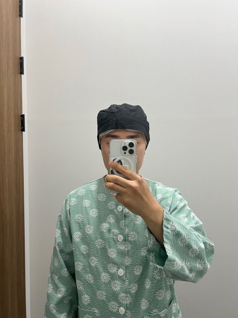 부산에서 비절개모발이식 1512모낭 심고왔습니다