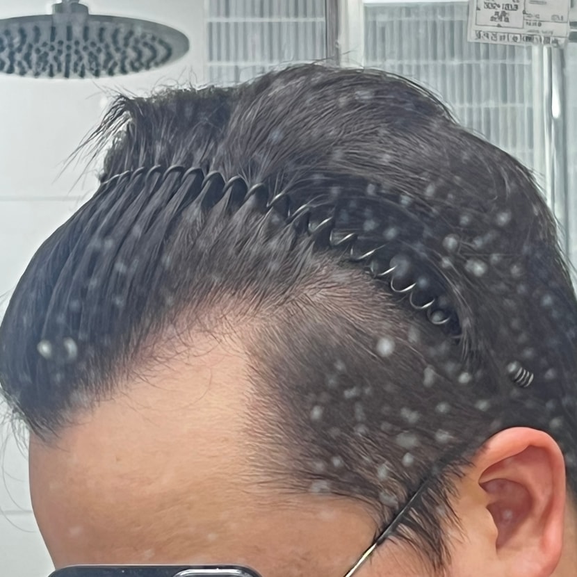 오른쪽 숙임