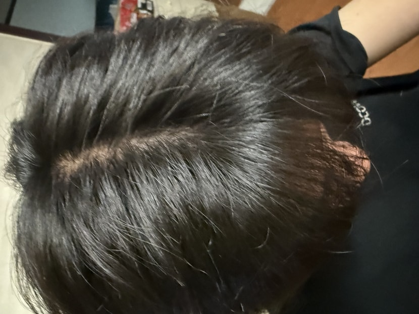 현재 가르마 