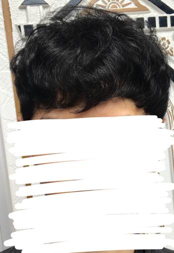 6년전 곱슬끼도 심하고 스타일링이 안되는 상태
