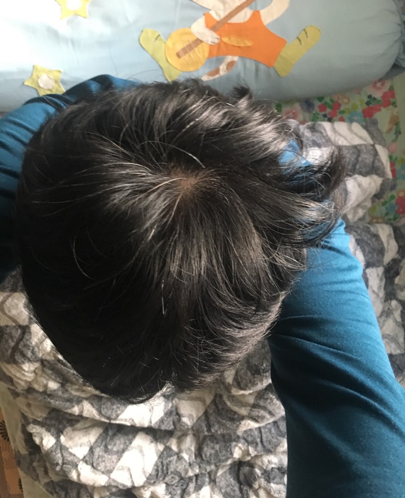 오늘 아침 자연광