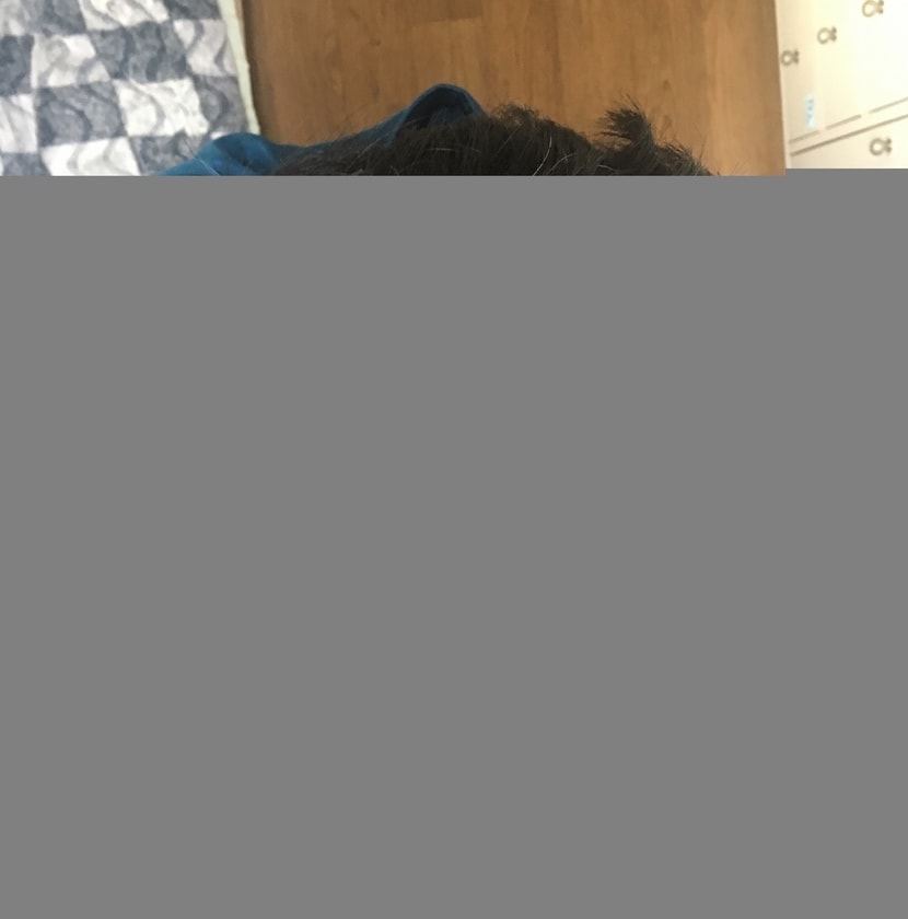 오늘 아침에 찍은 형광등 바로 밑