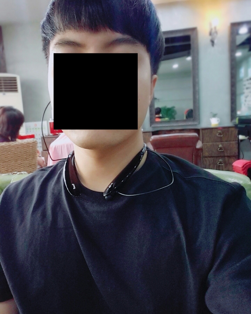 머리 하기 전 미용실