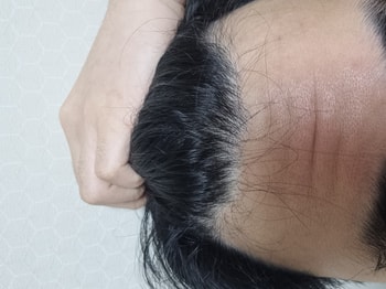 앞머리 라인입니다.