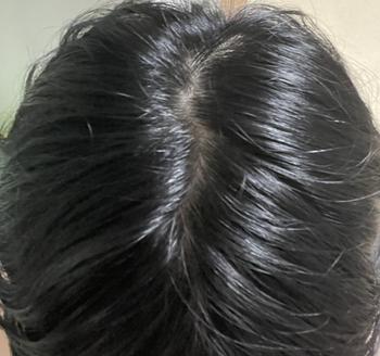 앞머리 옆으로 넘겼을 때