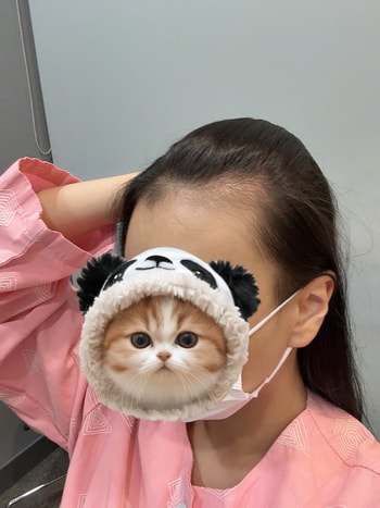 좌우대칭이 안되네요 셀카모드라ㅠㅠ 같은 방향 맞아요!