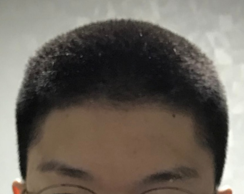 반삭했을때