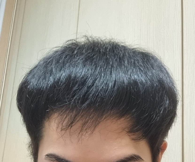 현재 앞머리 2