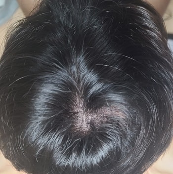 자기전 머리 막 말리고 찍은사진
