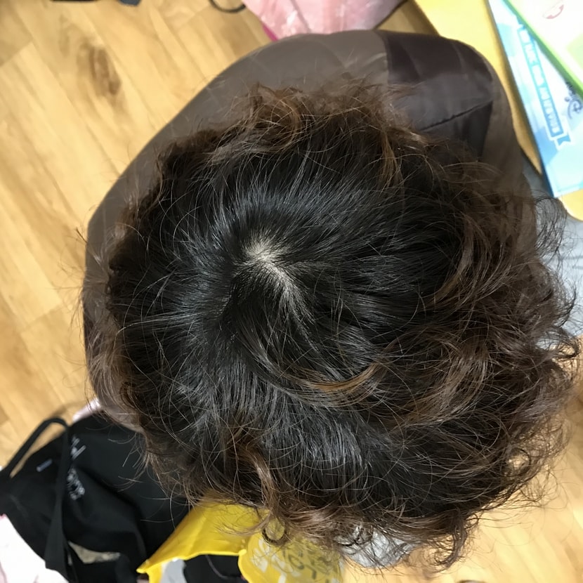 평소 머리
