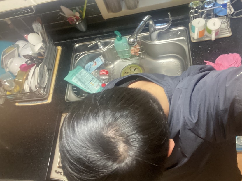 평소 머리 정리했을때