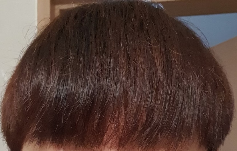 평온한 상태의 앞머리