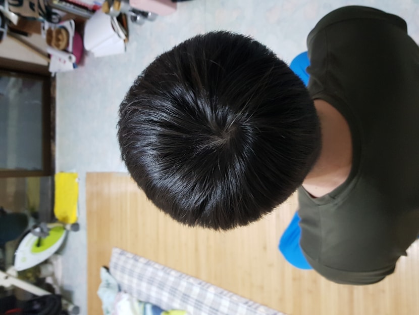 22년 12월 23일 머리 감은 직후 
