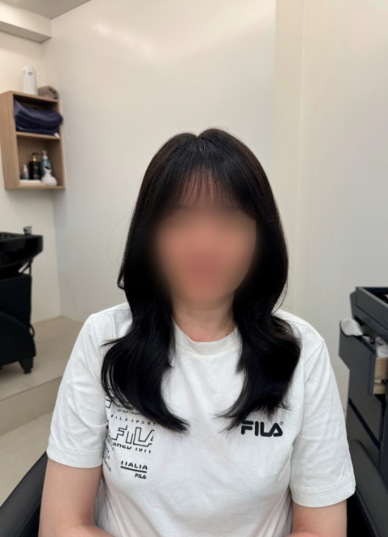 모모란위그 항암가발 애프터 사진