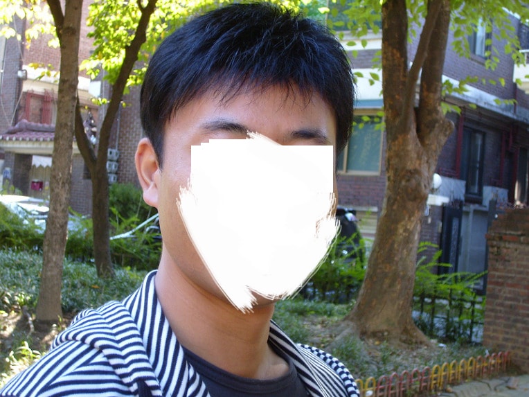 1.부분가발 착용 사진입니다.