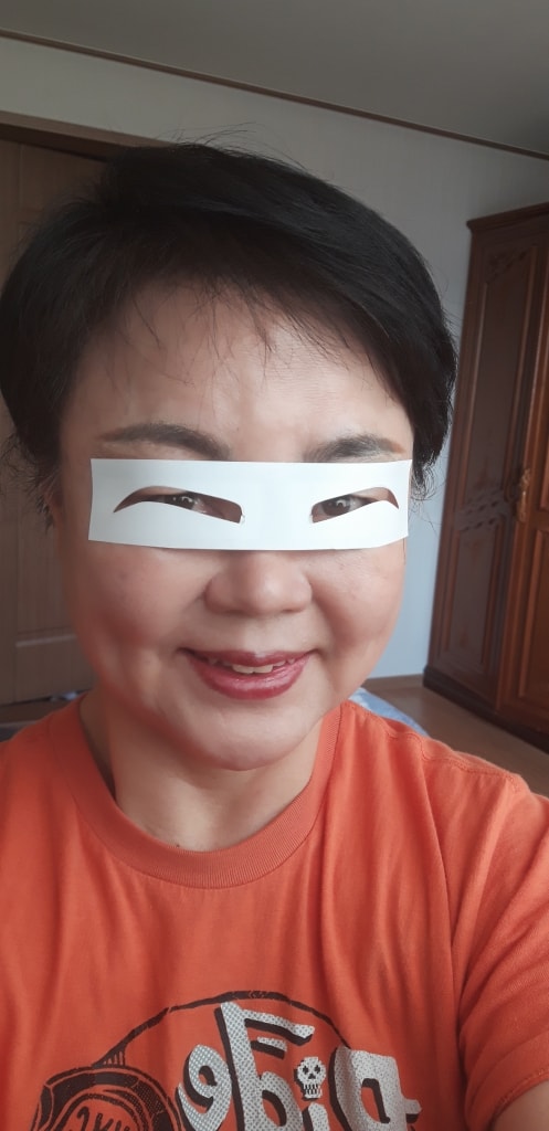 가발 쓴 모습입니다. 전혀 모르것쥬? 가발쓰고 10년은 젊어진 느낌입니다.
