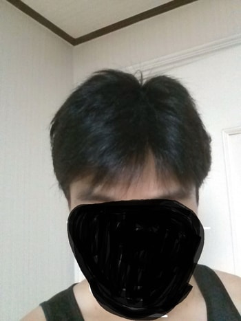 이건 그냥 드라이로 자연스럽게 말린모습인데 전 이렇게 자연스럽고 내츄럴하게 평상시에는 다닙니다..