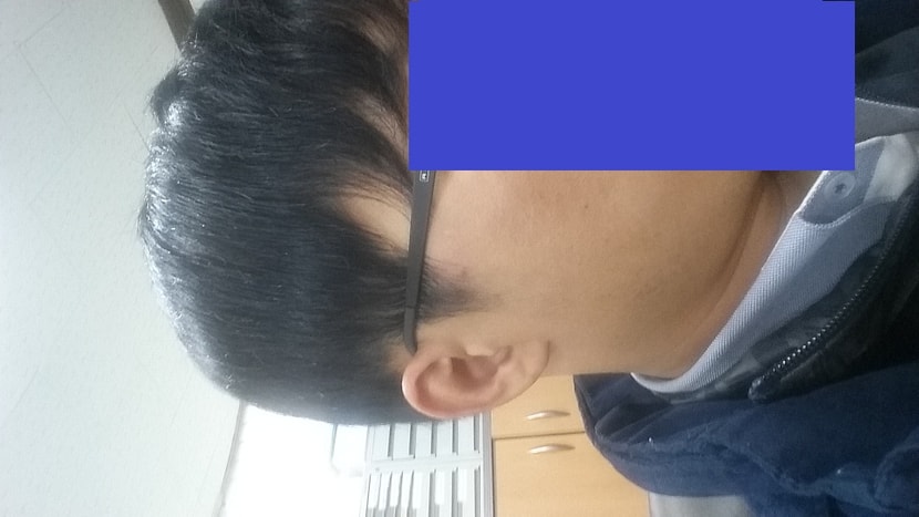 옆머리사진