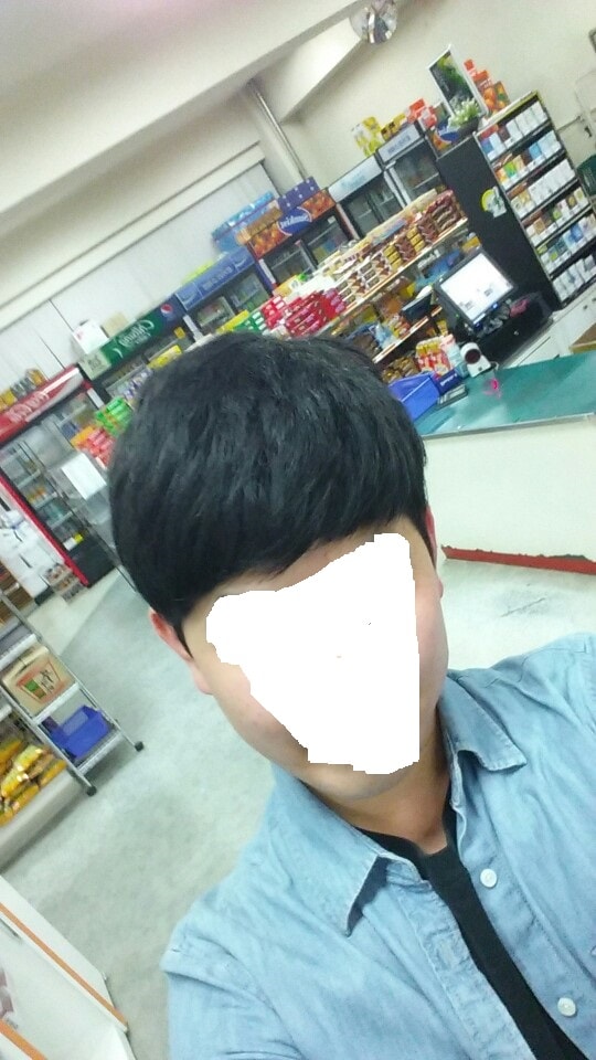 일상에서 찍은 모습입니다