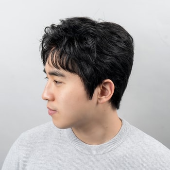드롭컷 전체가발