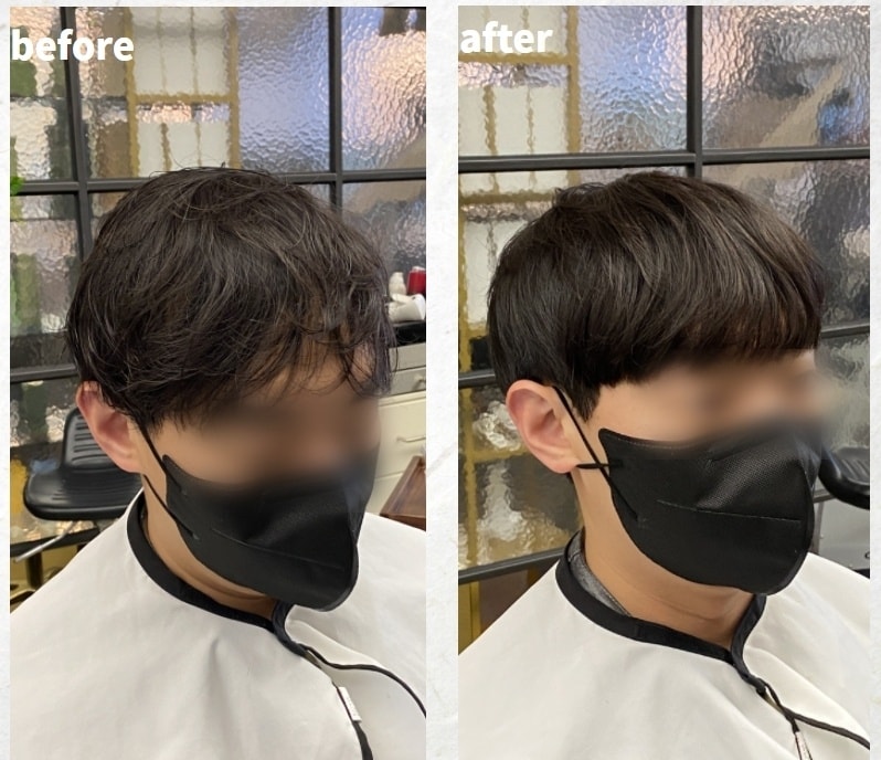 before & after