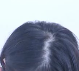 작년 이맘때 가르마