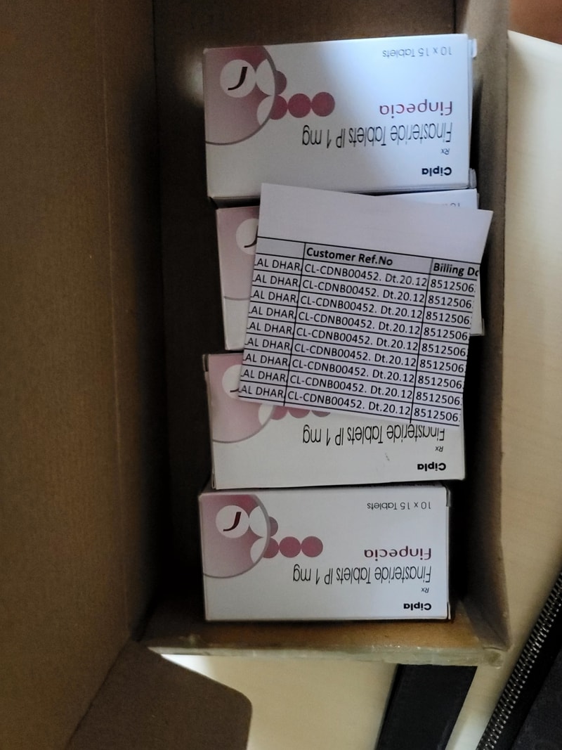 모여몰 핀페시아 직구 600정 일주일 수령후기