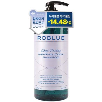 로블루 딥 쿨링 멘톨 멘솔 샴푸 1L