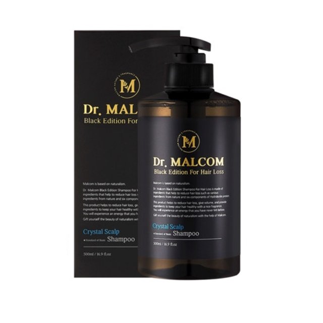 Malcolm Black Edition for Hair Loss Crystal Scalp