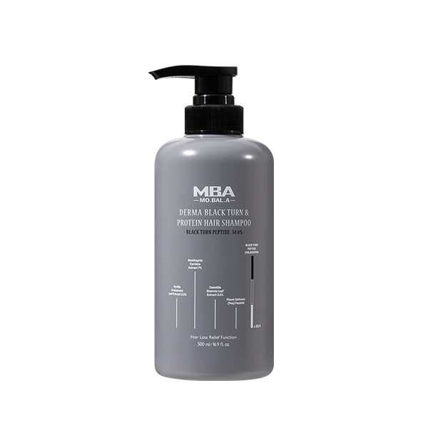 MBA 모발아 블랙턴 프로틴 샴푸